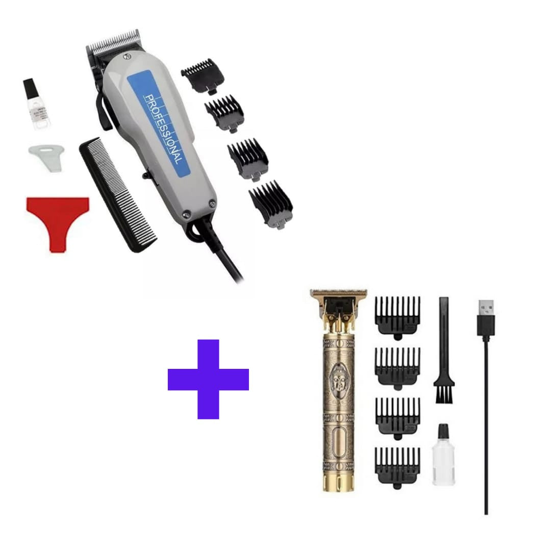 Combo Maquina Profesional + Patillera Buda™