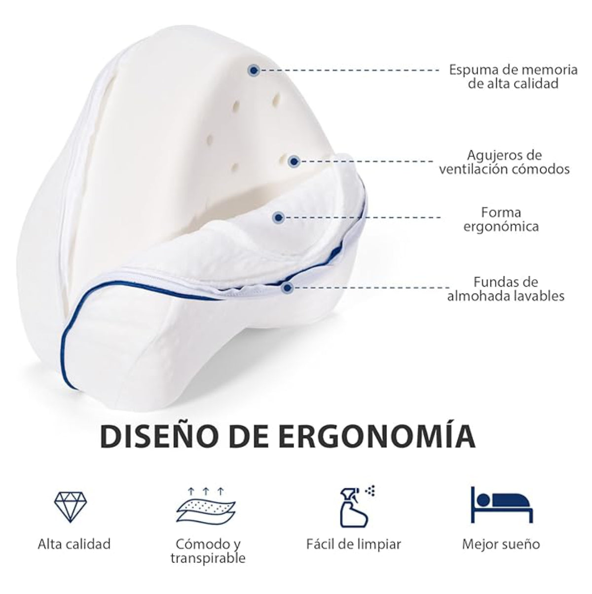 OFERTA ESPECIAL 2X1 Almohada Flex™ para Entre Piernas