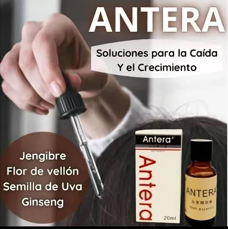 Tónico Natural para el Crecimiento del Cabello | Antera 100% Original