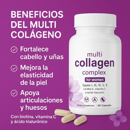 MULTI COLAGENO COMPLEX PEPTIDES | 90 CÁPSULAS