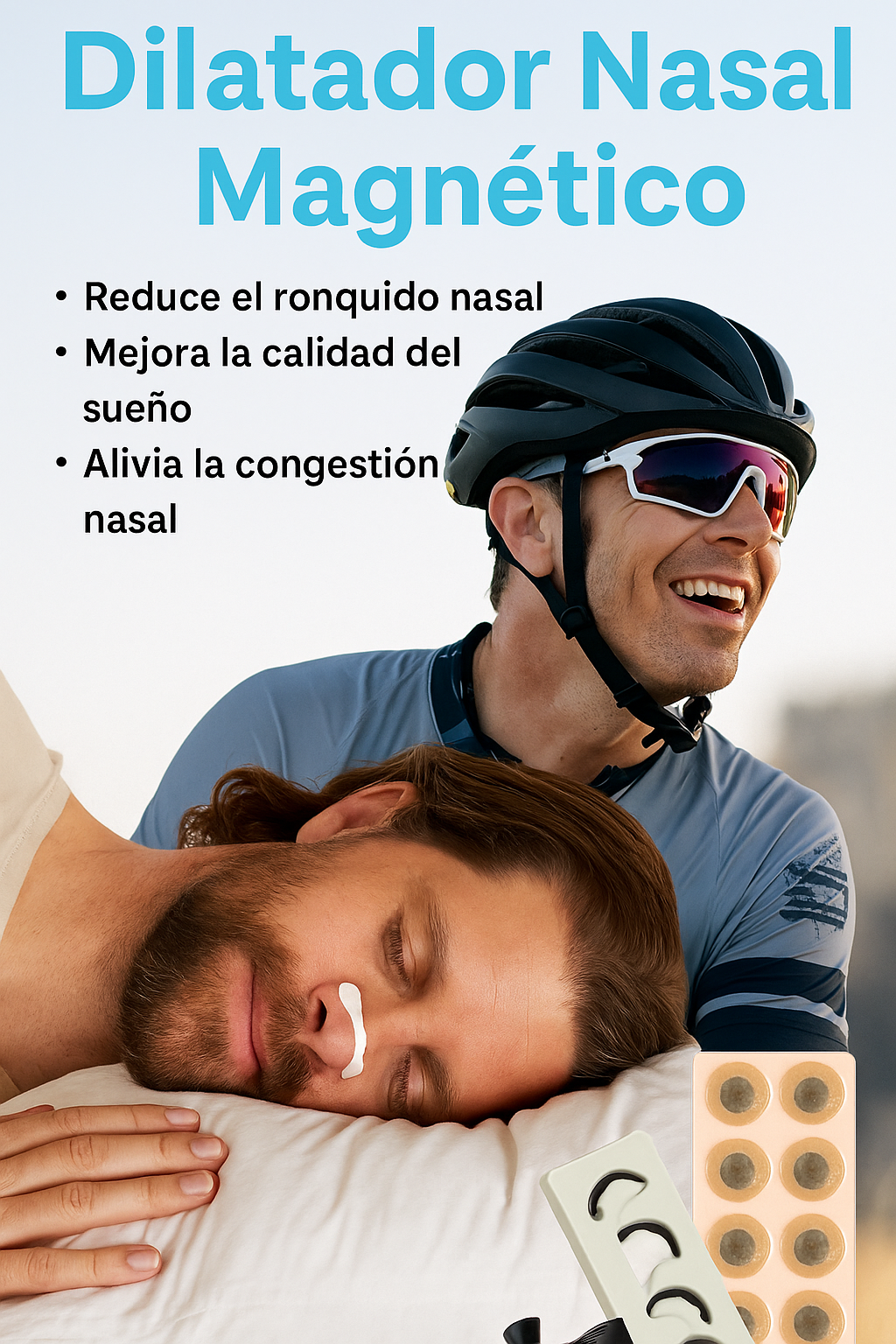 Dilatador Nasal Magnético | 15 Pares