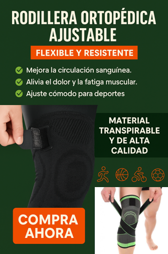 Rodillera de COMPRESIÓN AJUSTABLE