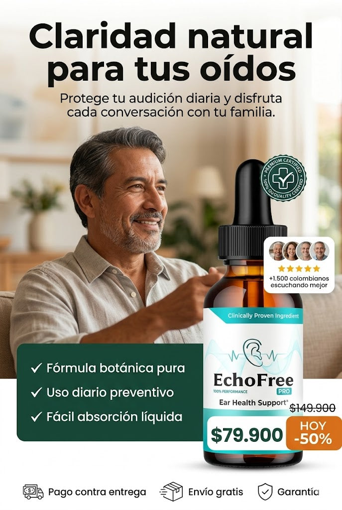 EchoFree Pro - Salud para tus Oídos