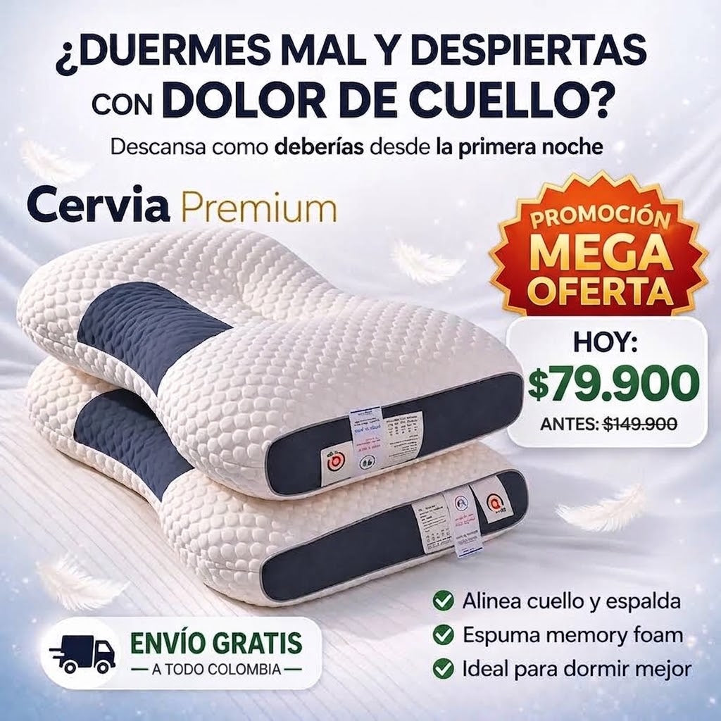 Almohada Ortopedica Cervical