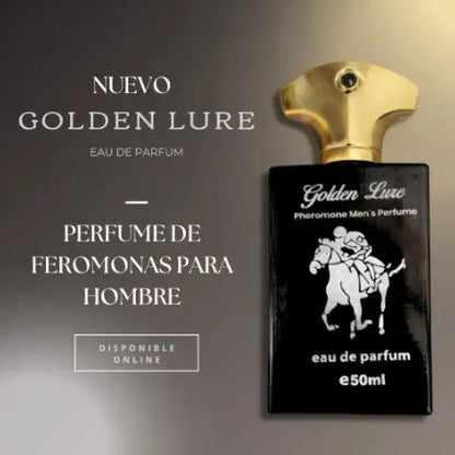 GoldenLure | Perfume de Feromonas Irresistible