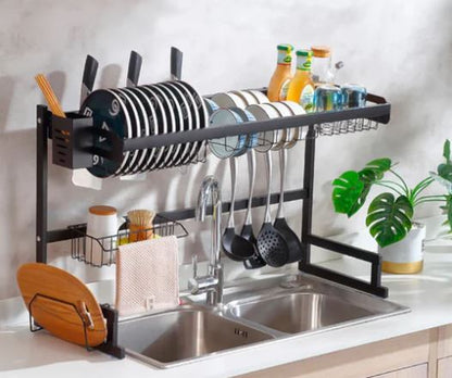 Escurridor y organizador de cocina | Acero Inoxidable | Envío Gratis