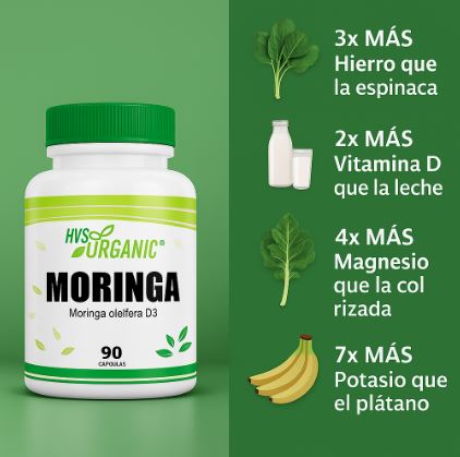 Moringa en Cápsulas