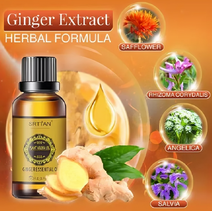 Aceite Jengibre | Terapia Drenaje Linfático