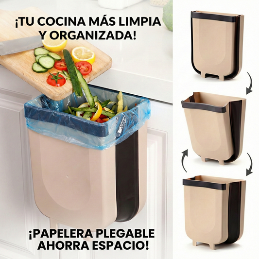 Papelera plegable