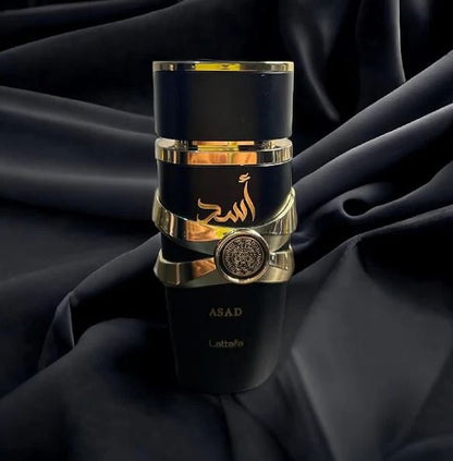 Perfume Asad Lattafa + Perfumero de Obsequio